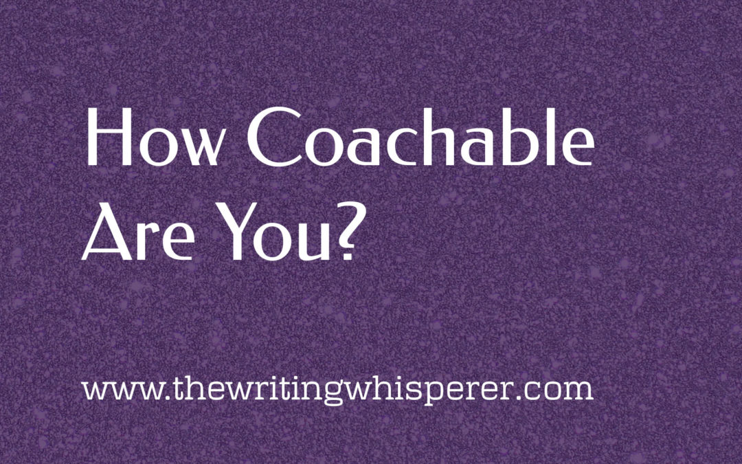 How Coachable Are You?