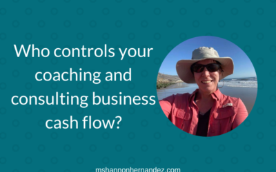 Who controls your coaching and consulting business cash flow?